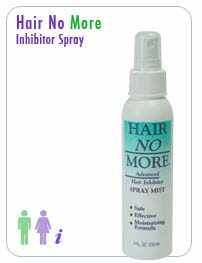 Hair No More Spray inhibitor