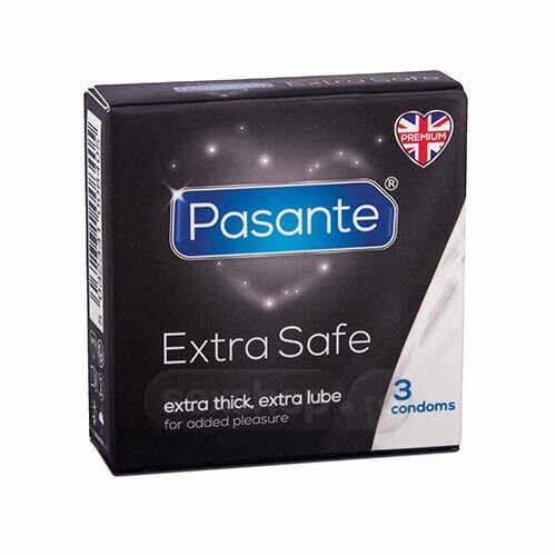 Pasante Extra Sigur Prezervative Groase - 3 bucati