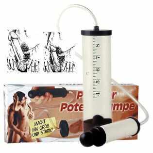 Pompa Partner Potenz ce ofera posibilitatea masurarii cresterii penisului, 22cm