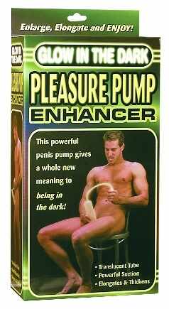 Pompa pentru penis Glow In The Dark Pleasure Pump
