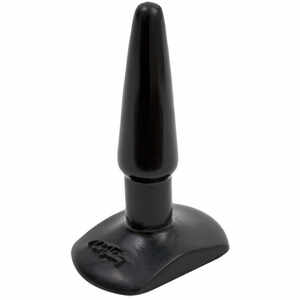 BUTT PLUGS SMOOTH CLASSIC SMALL BLACK, lungime 11 cm