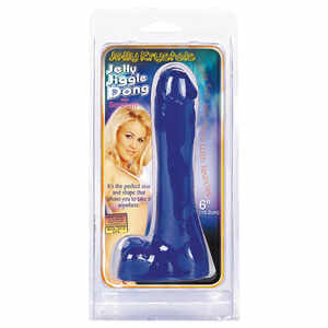 Dildo Jelly Jiggle Dong Blue