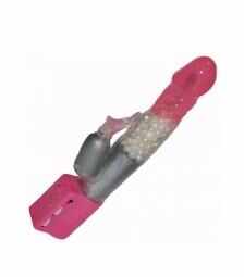Vibrator Multifunctional Pink Rhino pearl 