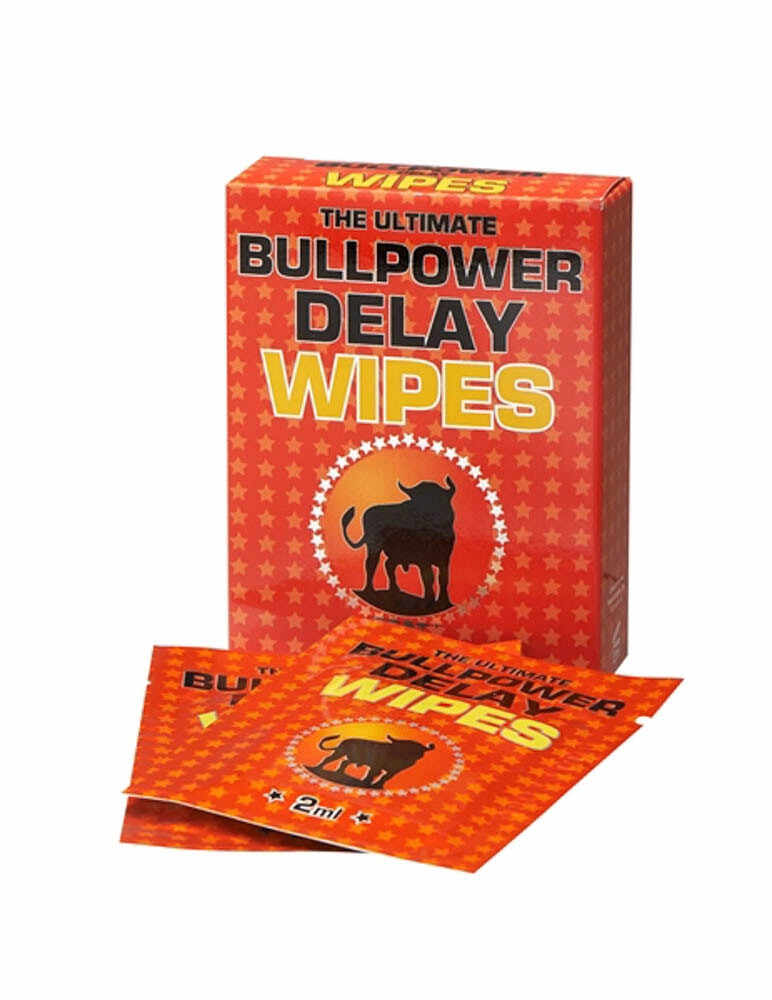 Bull Power: Wipes Delay 6 pcs x 2 ml - Gender for men