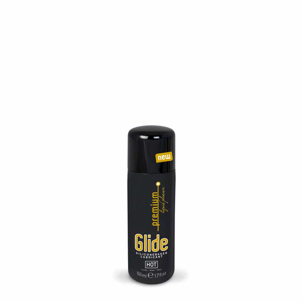 HOT Premium Silicone Glide - siliconebased lubricant 50 ml - Gender couples