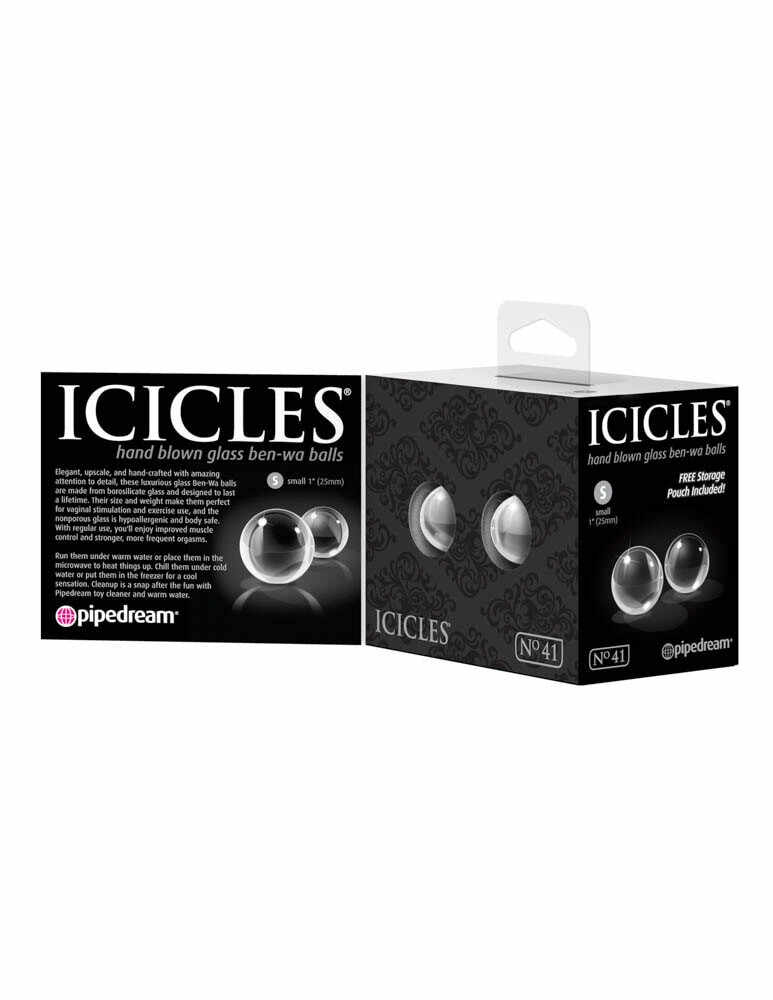 Icicles No.41 Small Glass Ben-Wa Balls