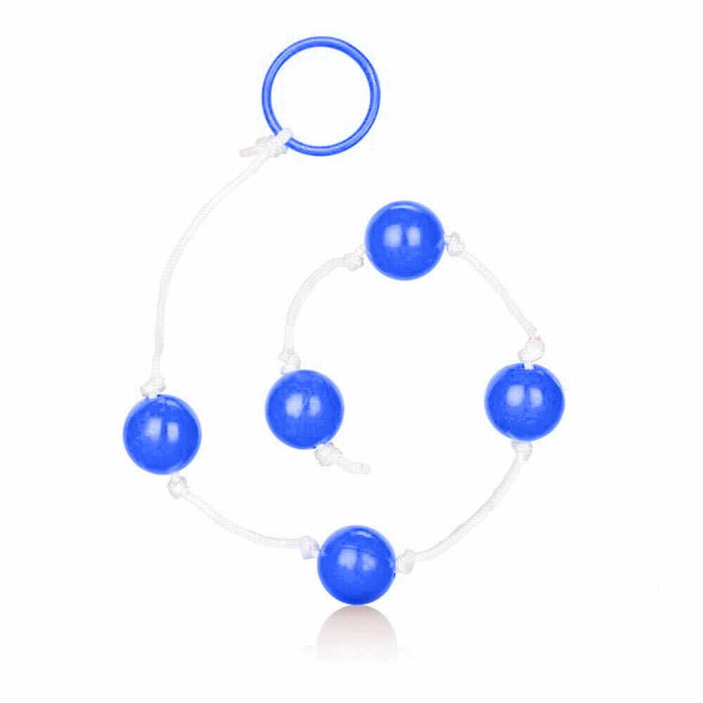 Anal Balls Clear Blue Large - Diameter (cm) 