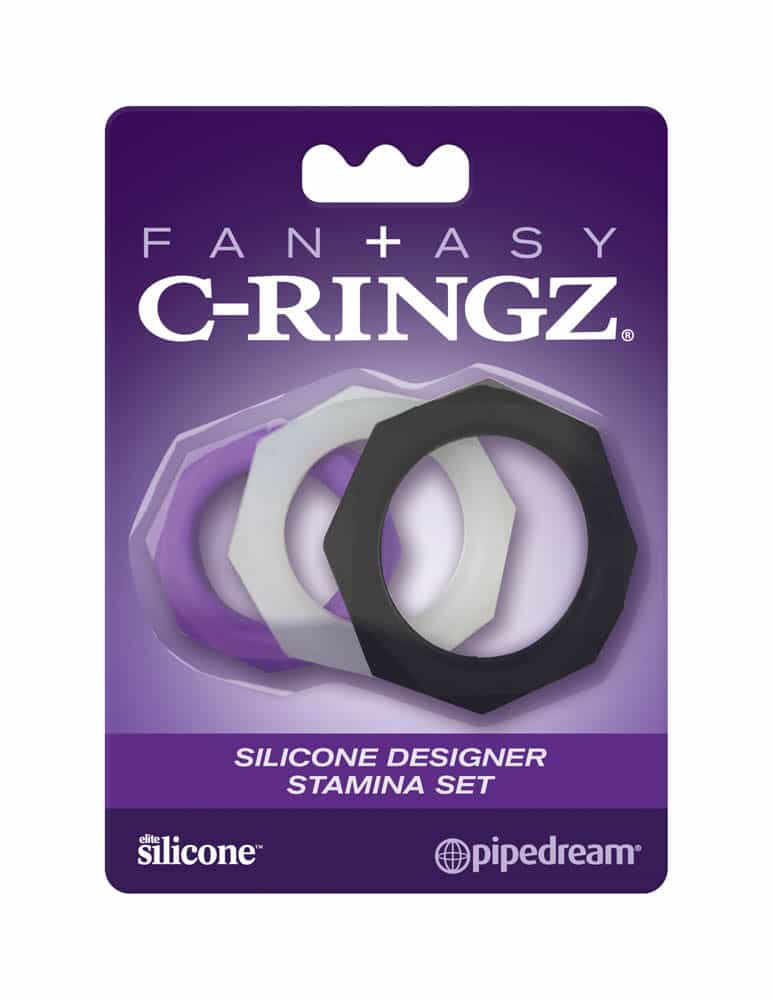 Fantasy C-Ringz Silicone Designer Stamina Set - Diameter (cm) 