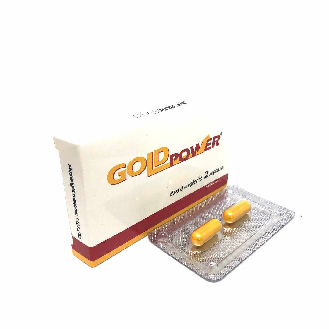 GOLD POWER - potency increaser 2 pcs