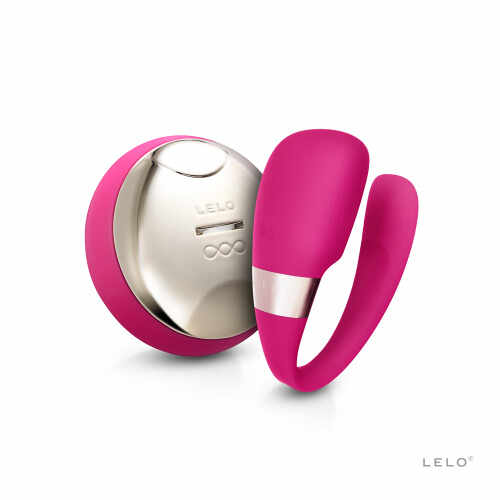 LELO Tiani 3 Vibrator cu Telecomanda pentru Cupluri - culoare Roz