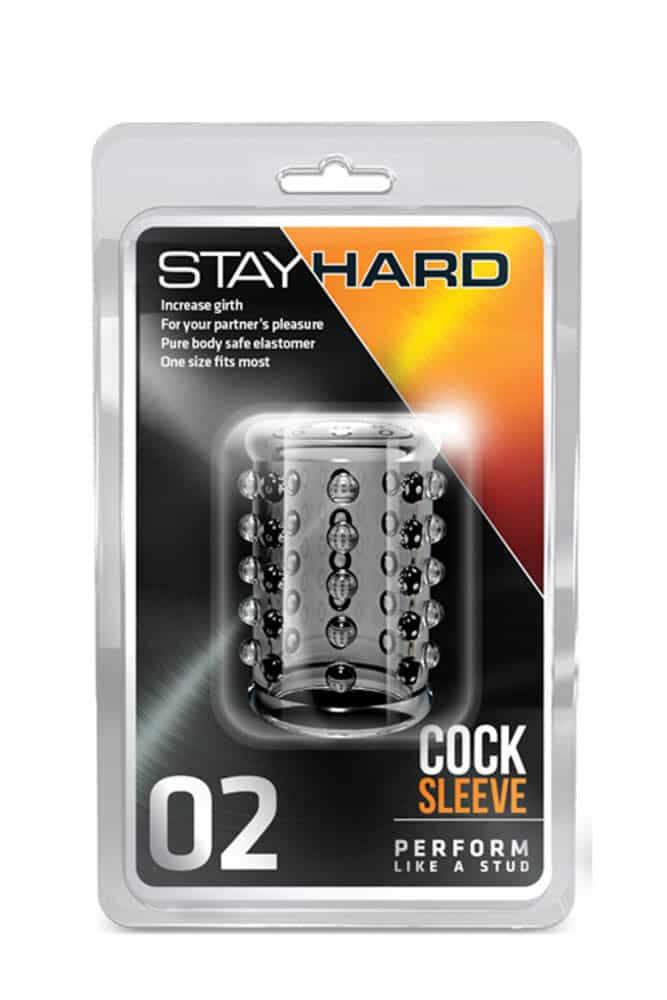 Manson Penis Stay Hard - Cock Sleeve 02 Transparent