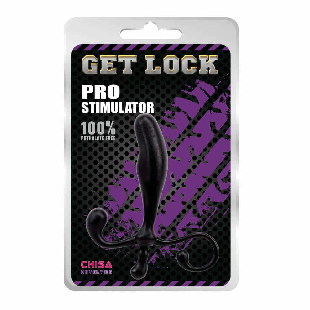 Stimulator Anal Get Lock Pro Stimulator Negru