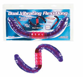 Vibrator DUAL VIBRATING FLEXI-DONG