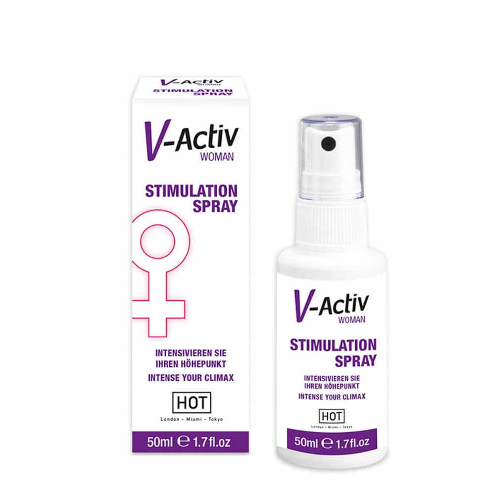 Spray Stimulator Pentru Femei V-activ 50 Ml