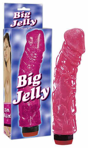 Vibrator Big Jelly Roz 23 Cm
