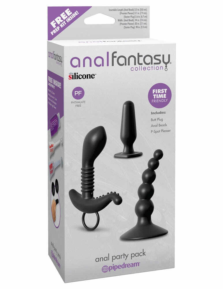 Set Jucarii Erotice Anal Party Pack 3 Bucati