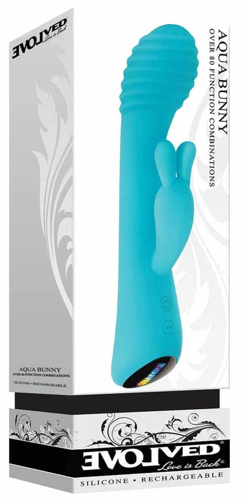 Vibrator Rabbit Aqua Bunny