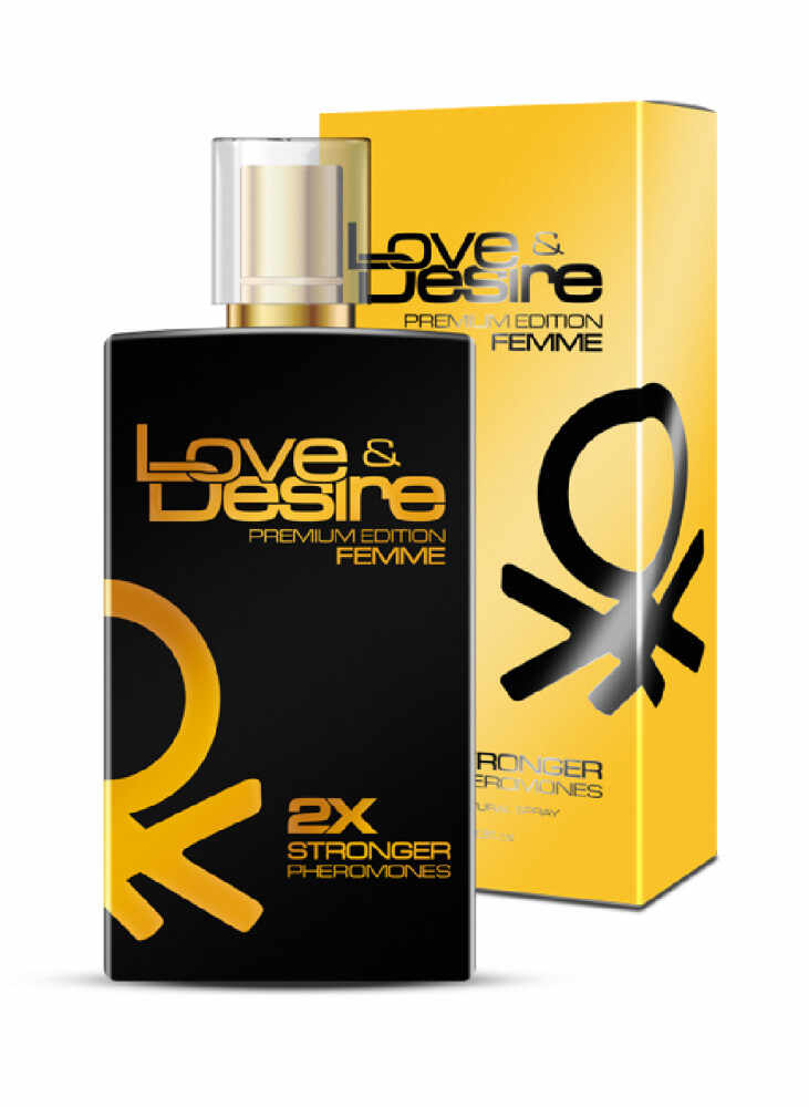 Parfum cu Feromoni Gold Premium Edition Femme Love&Desire 100 ml
