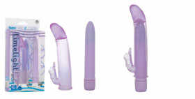 Vibrator Lime Light 6 Vibr. & Sleeve Purple
