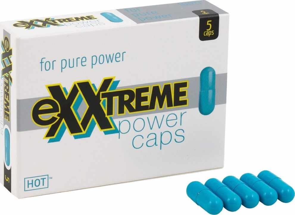 Exxtreme Power 5 Capsule pentru stimularea erectiei
