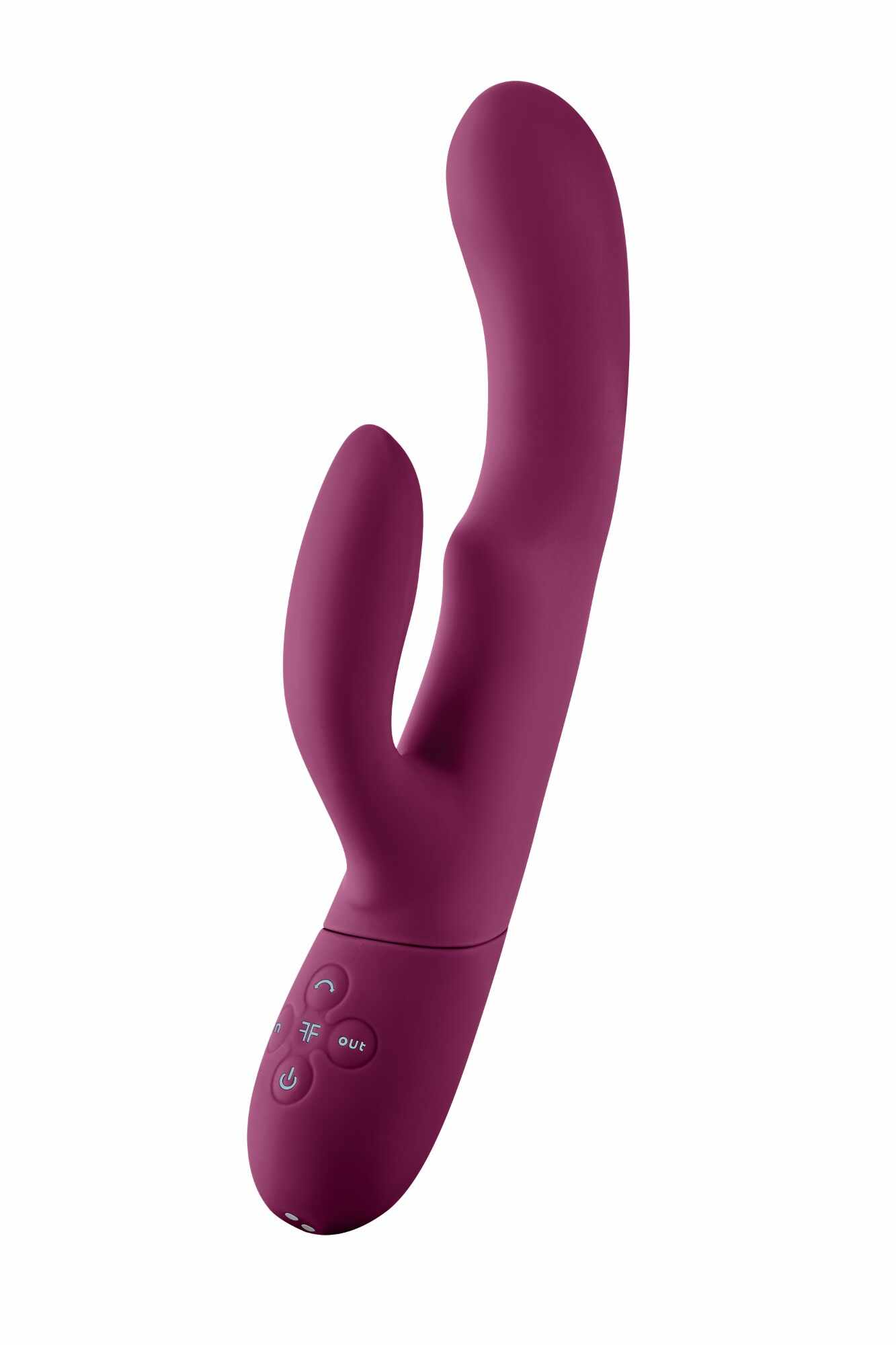 Vibrator Balai Swaying Motion FemmeFunn, 12 Moduri Vibratii, Silicon Premium, USB, Mov Inchis, 23.1 cm