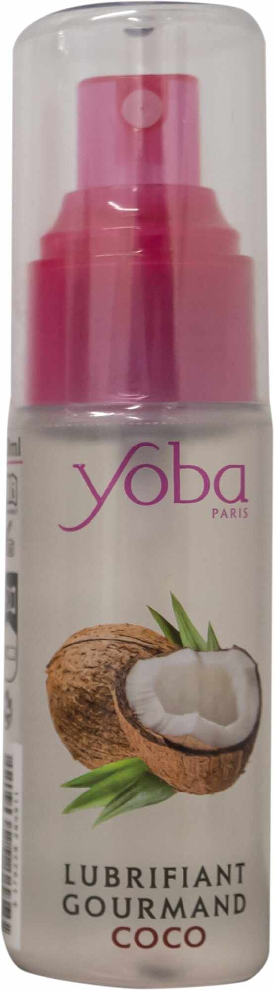 Lubrifiant Yoba pe Baza de Apa, Aroma Cocos, 50 ml