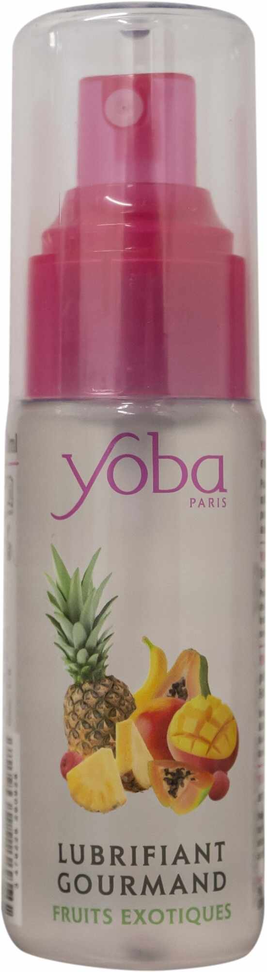 Lubrifiant Yoba pe Baza de Apa, Aroma Fructe Exotice, 50 ml