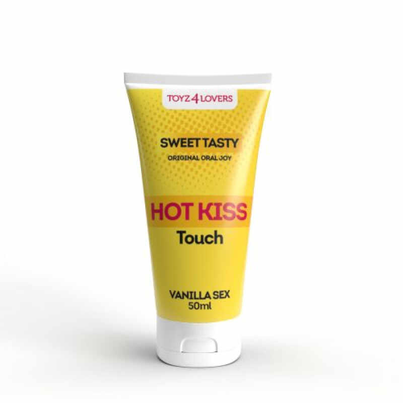 Lubrifiant Comestibil Hot Kiss Touch Aroma Vanilie 50 ml