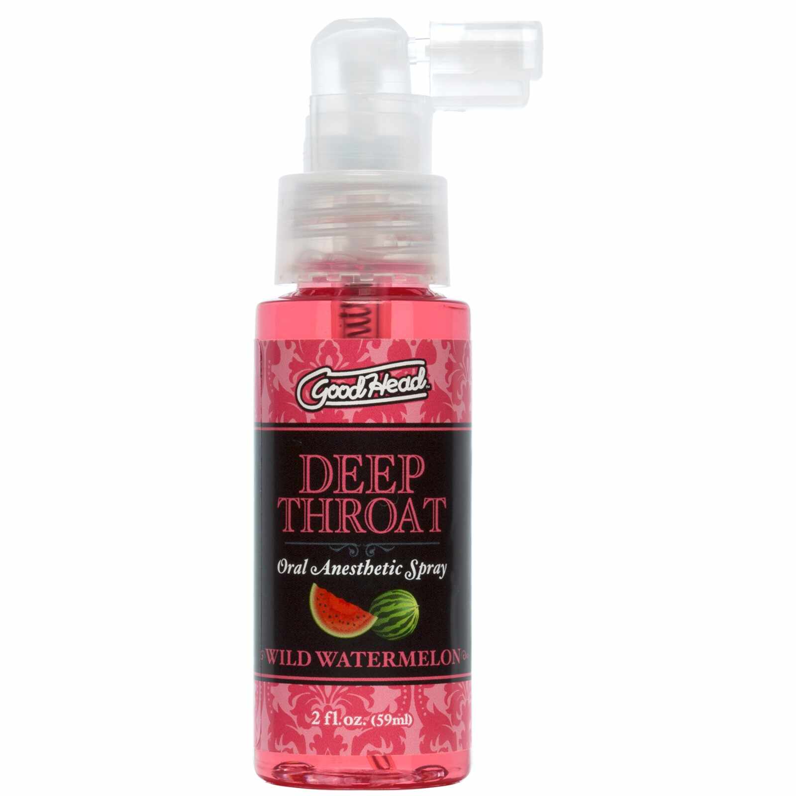 Spray pentru Sex Oral Deep Throat, Aroma Pepene Verde, 59 ml