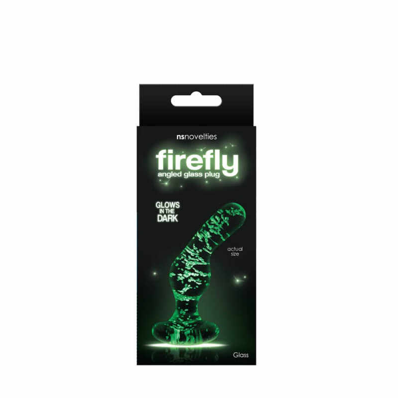 Firefly Glass - Angled Plug - Clear