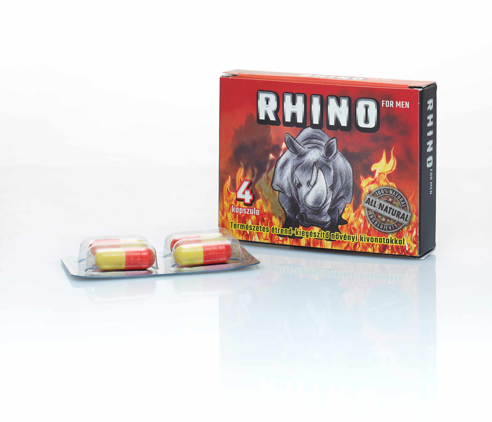 Rhino - pentru erectie 4 pcs